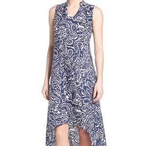 XL 100% Linen Dress by Nic & Zoe, High Low, Summer, Sleeveless